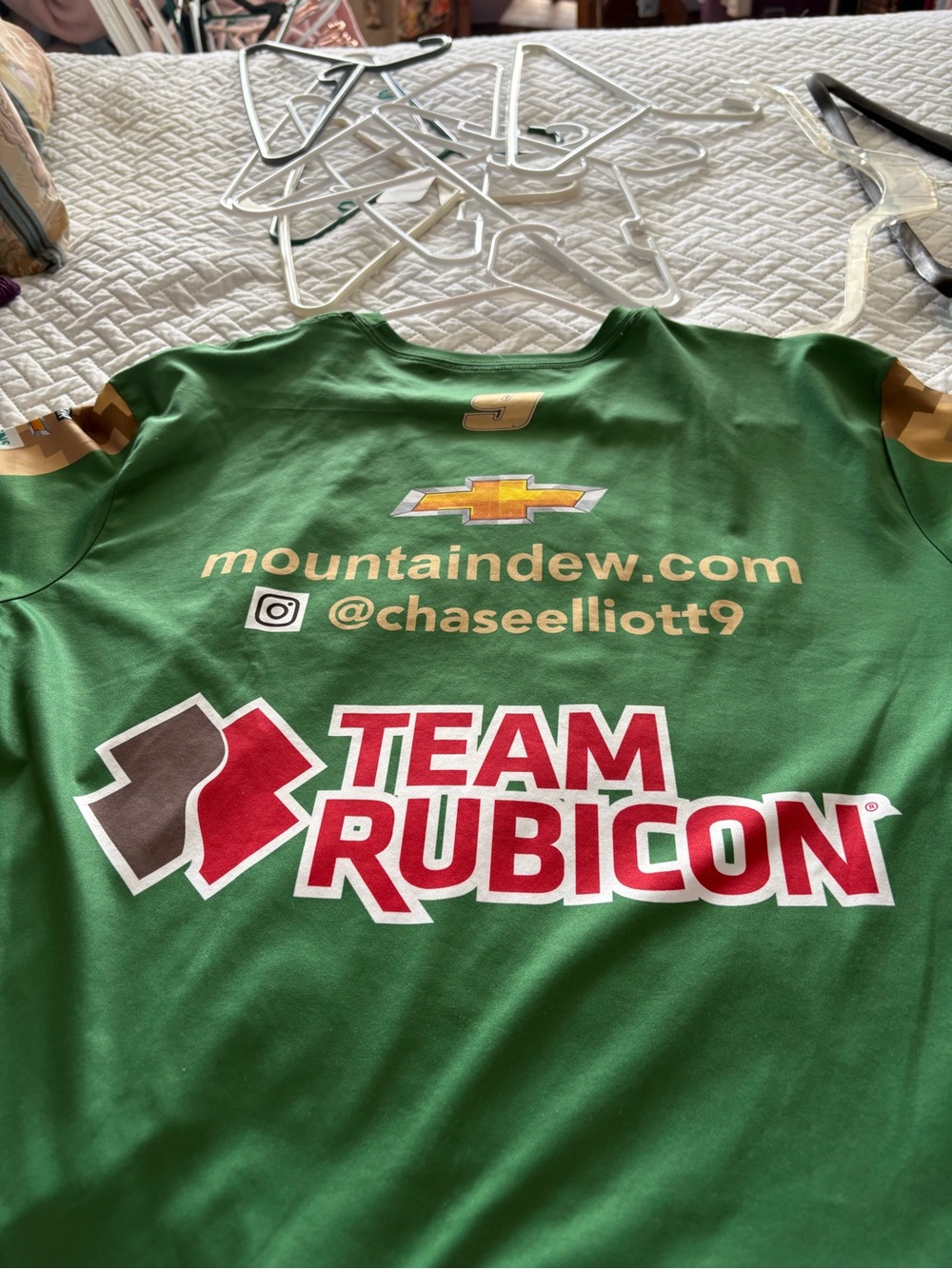 Mountain Dew Elliott Racing Sponsor Tee - Green Size XL EUC - Picture 11 of 11